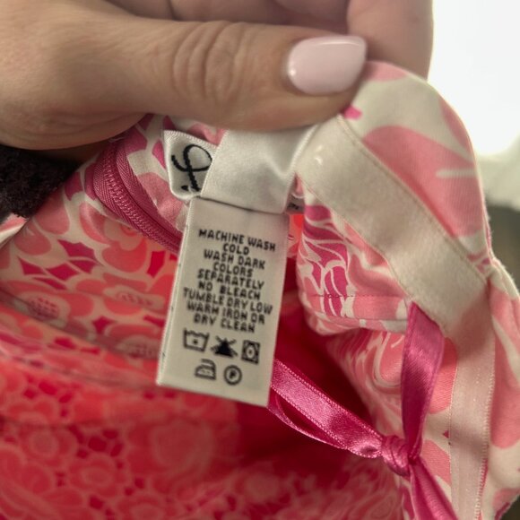 Lilly Pulitzer Pink and White Sleeveless Dress - Picture 6 of 7